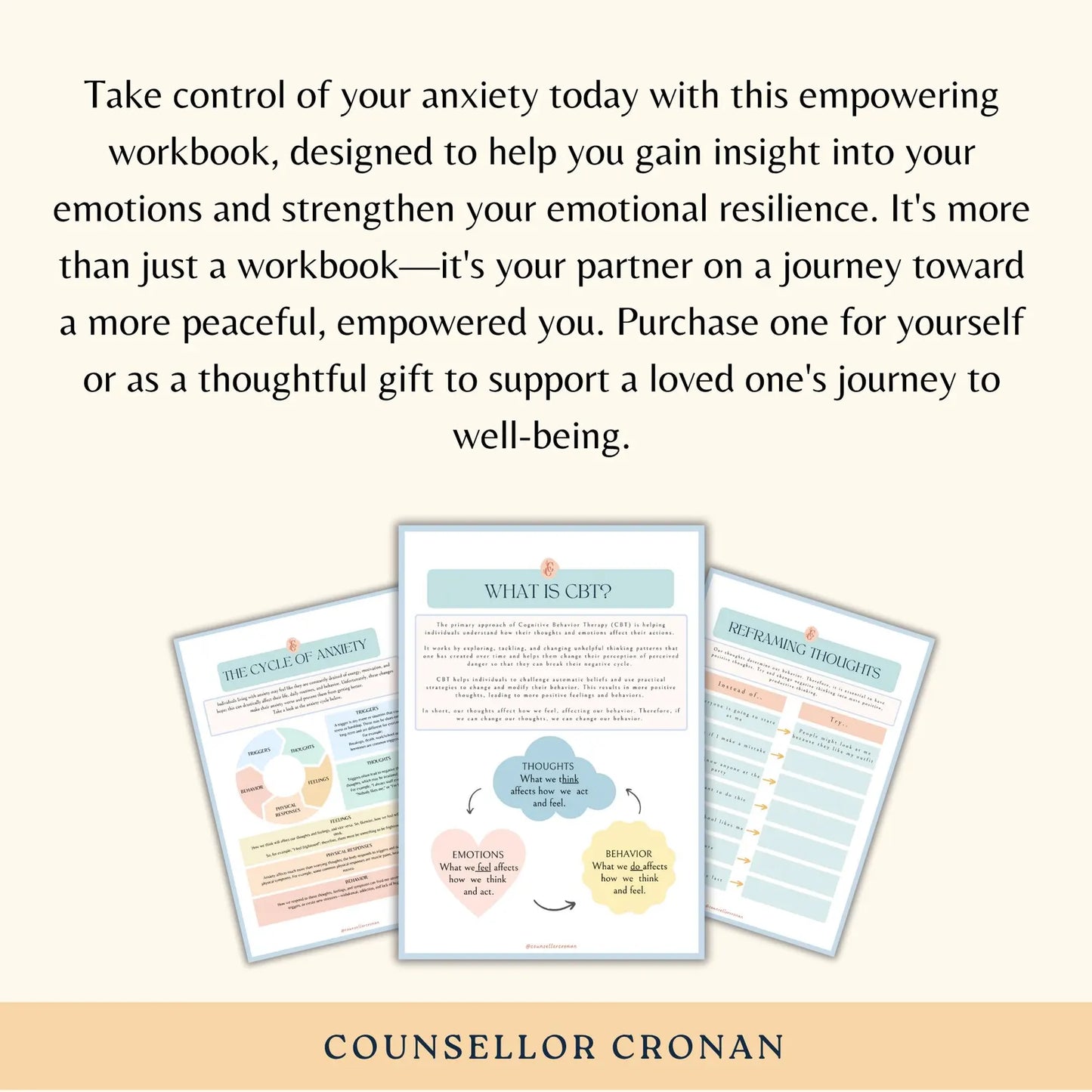 Your 40-Page Anxiety Workbook (Ebook)