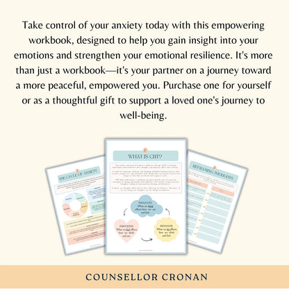 Your 40-Page Anxiety Workbook (Ebook)