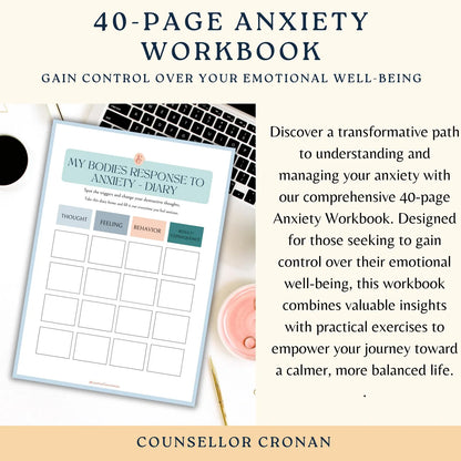 Your 40-Page Anxiety Workbook (Ebook)