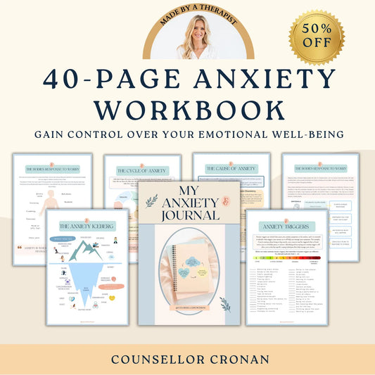 Your 40-Page Anxiety Workbook (Ebook)